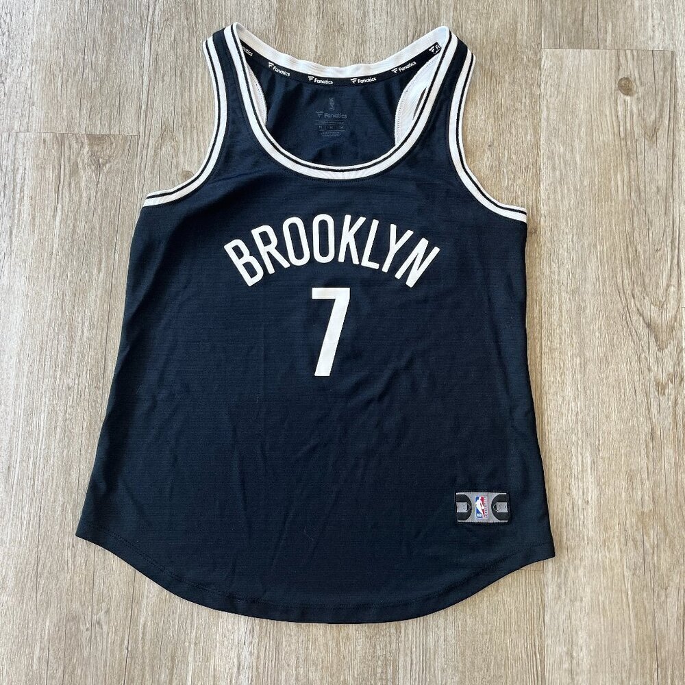 Womens Fanatics NBA Black Brooklyn Durant #7 Jersey - M